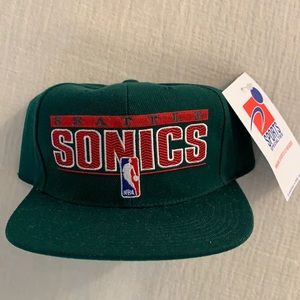 vintage Seattle Sonics snapback